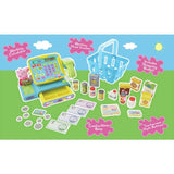 Peppa Pig cash register and basket shopping set (British brand)