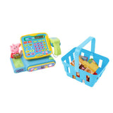 Peppa Pig cash register and basket shopping set (British brand)