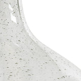 Argos Home glass table lamp clear cream, imported from the UK