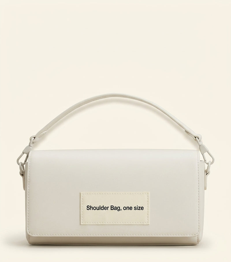 Burberry Check top-handle bag with calfskin trims (British brand)