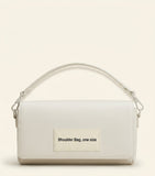 Burberry Check top-handle bag with calfskin trims (British brand)