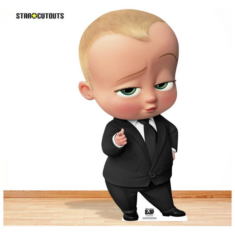 Star Cutouts Boss Baby cardboard cutout 89cm (British brand)