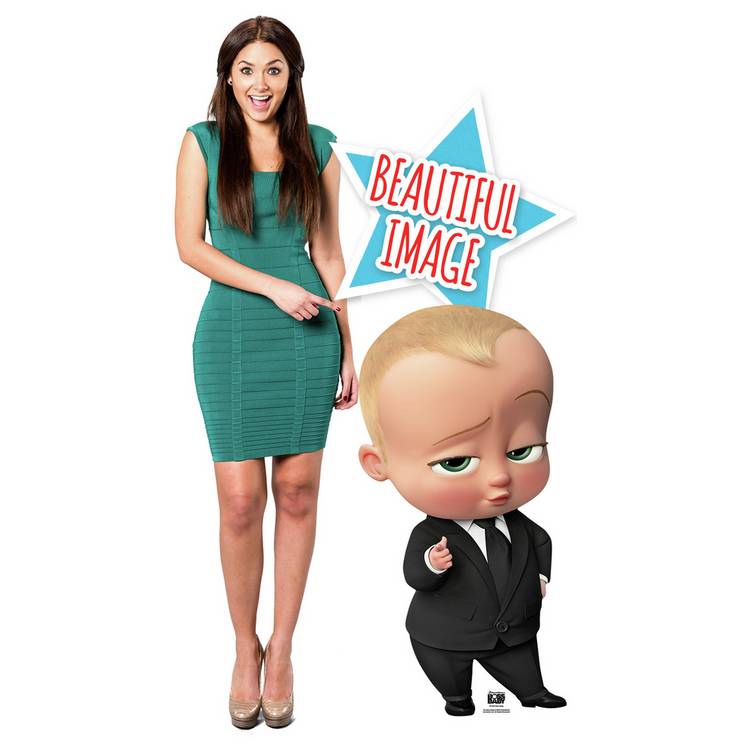Star Cutouts Boss Baby cardboard cutout 89cm (British brand)