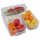 Argos Home Storage Set three plastic containers (British brand)