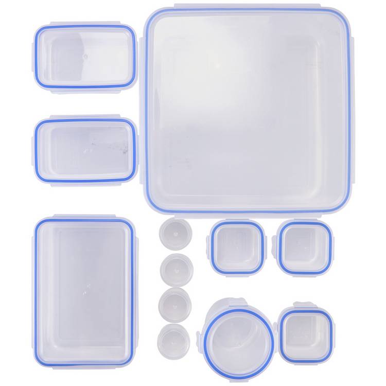 Argos Home Klip Lock storage set 12 piece, UK version
