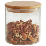 Argos Habitat 660ml Round Glass Jar with Bamboo Lid- Buy online at McGrocer