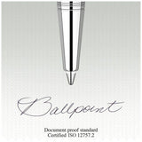 Parker black ball pen refill pack of 2 (British brand)