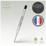 Parker black ball pen refill pack of 2 (British brand)