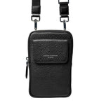 Aspinal of London leather cross-body phone pouch (British brand)
