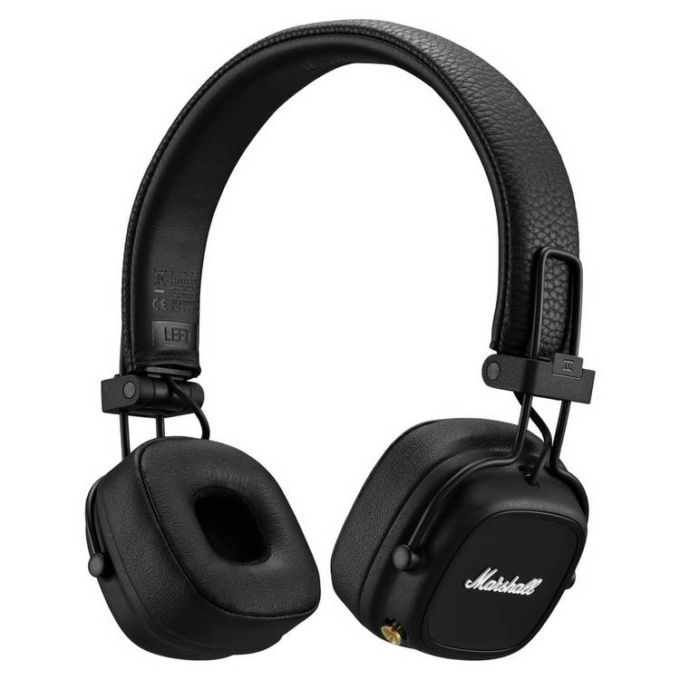 Marshall Major IV wireless headphones black, imported from the UK