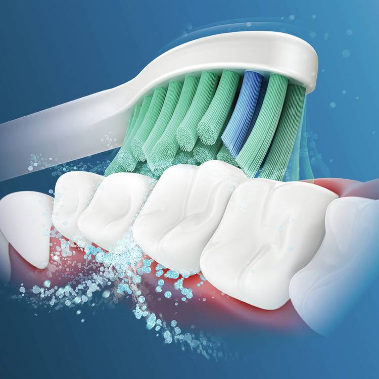 Philips electric ProResults brush heads 4 pack, UK version