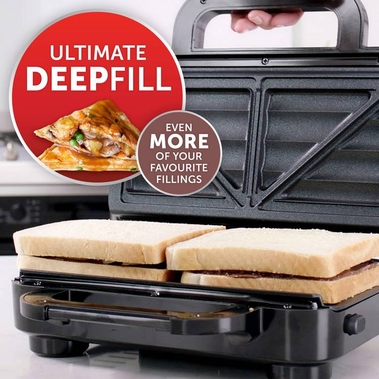Breville sandwich toaster 2 portion, imported from the UK