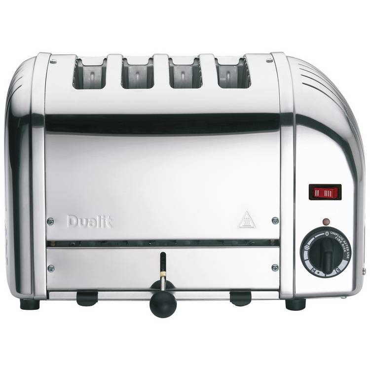 Dualit Classic 4 slice toaster stainless steel, UK version