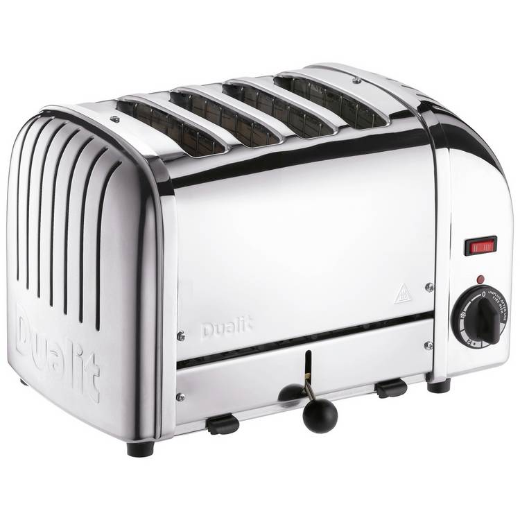 Dualit Classic 4 slice toaster stainless steel, UK version