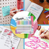 Sharpie S-Note chisel tip highlighter pack of 12 pastel colours, UK version