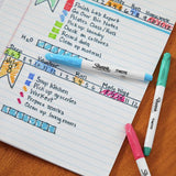 Sharpie S-Note chisel tip highlighter pack of 12 pastel colours, UK version