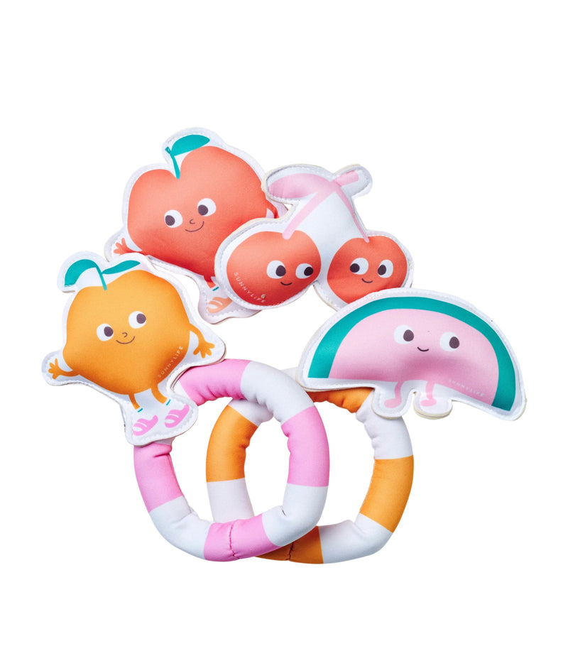 Sunnylife Poppy the Peach Dive Buddies rubber toys - British product