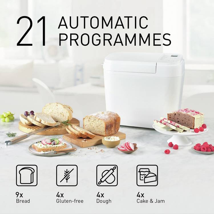 Panasonic Automatic Breadmaker SD-B2510WXC White, imported from the UK