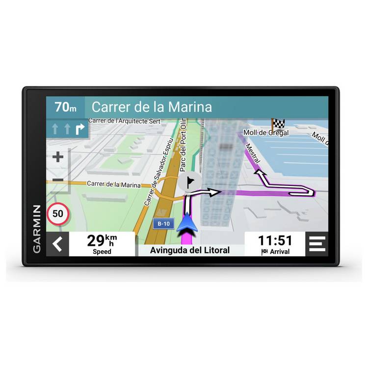 Garmin DriveSmart 66 6-inch touchscreen sat nav, UK version