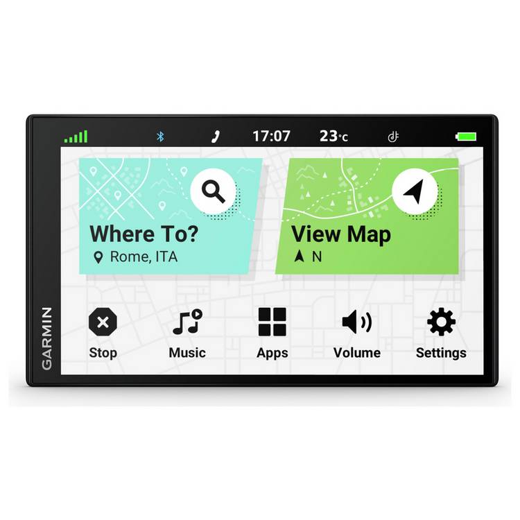 Garmin DriveSmart 76 7 inch sat nav with Alexa (British brand)