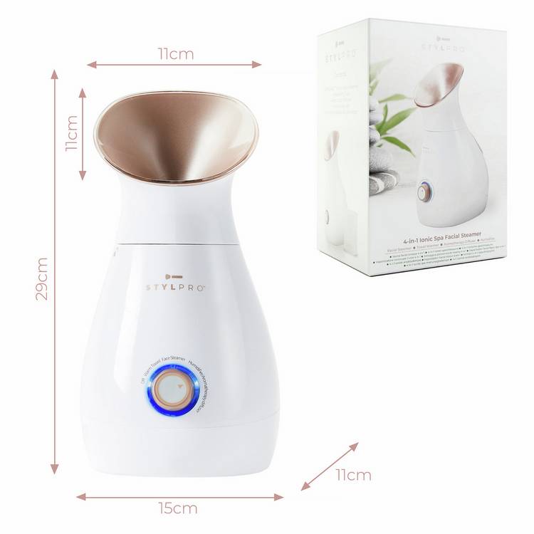 STYLPRO 4-in-1 facial steamer - British product