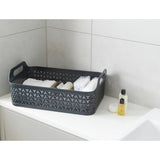 Strata storage baskets shallow with lids 3x12L, imported from the UK