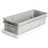 Argos Home wheeled underbed storage boxes grey 2x45L, imported from the UK