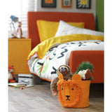 Habitat yellow lion rope kids storage basket (British brand)