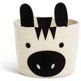 Habitat zebra rope kids storage basket (British brand)