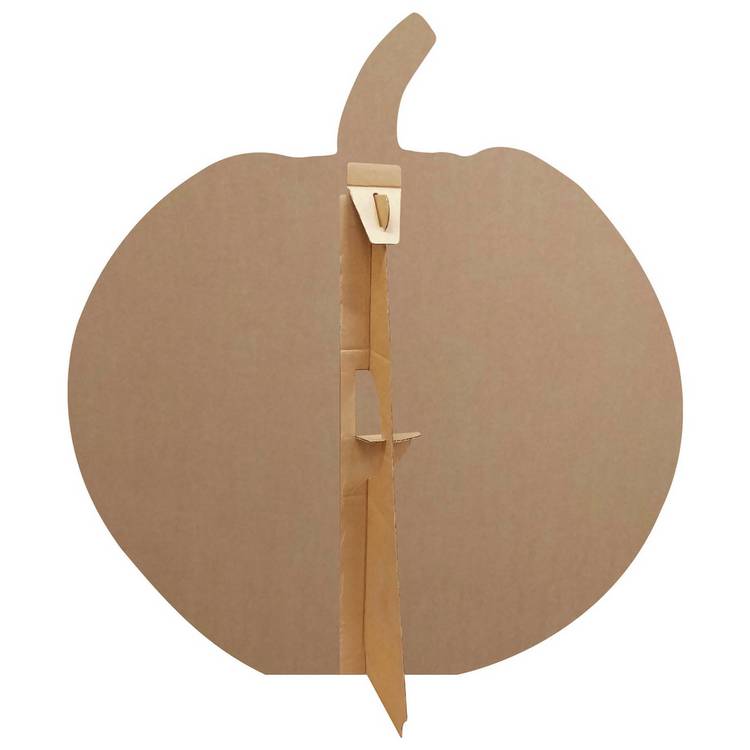 Star Cutouts pumpkin cardboard cutout Halloween decoration (British brand)