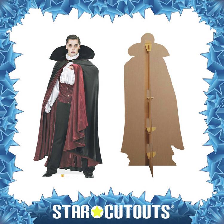 Star Cutouts vampire cardboard cutout 186cm (British brand)