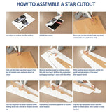 Star Cutouts skeleton cardboard cutout life-size (British brand)