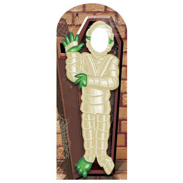 Star Cutouts mummy stand in cardboard cutout for Halloween (British brand)