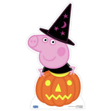 Peppa Pig life-size cutout Halloween pumpkin hat, UK version