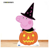 Peppa Pig life-size cutout Halloween pumpkin hat, UK version