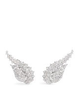 Harrods Yeprem White Gold and Diamond Y-Couture State Stud Earrings- Buy online at McGrocer
