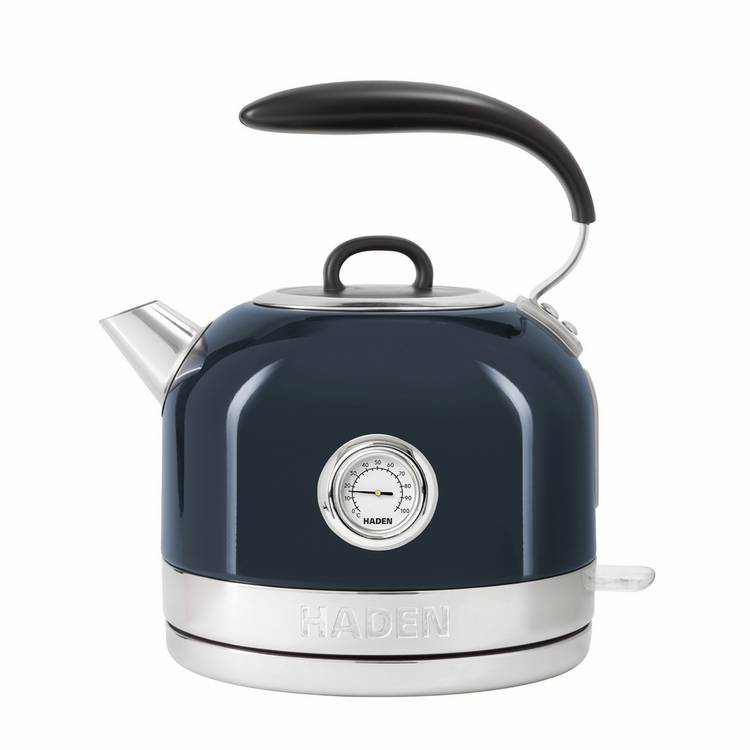 Haden Jersey kettle in Steel Blue 1.5 litre (British brand)