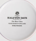 Halcyon Days Hearts Trellis mug - British product