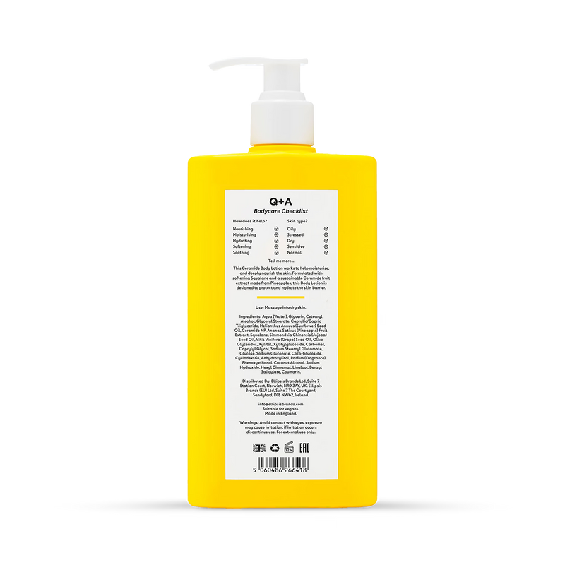 Q+A Ceramide Body Lotion 250ml