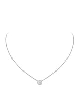 Harrods Messika Joy 18-Karat White Gold Diamond Necklace 42cm- Buy online at McGrocer