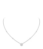 Messika Joy diamond necklace in white gold, imported from the UK