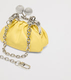 Weekend Max Mara Leather Pasticcino bag charm, UK version