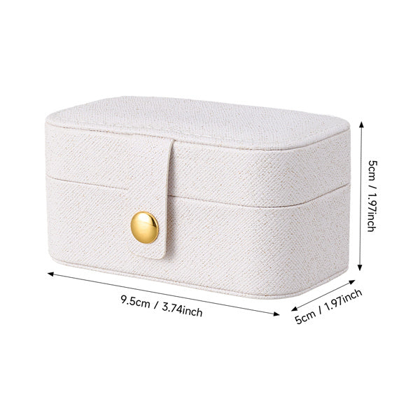 Livingandhome portable mini jewellery box, imported from the UK