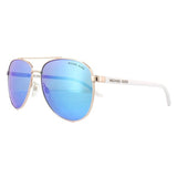Michael Kors Hvar 5007 gold mirrored sunglasses - British product