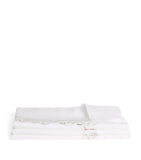 Dea Linen Embroidered Scroll Tablecloth 170cm x 270cm - British product