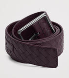 Bottega Veneta calfskin Intrecciato belt 3.5cm, UK version