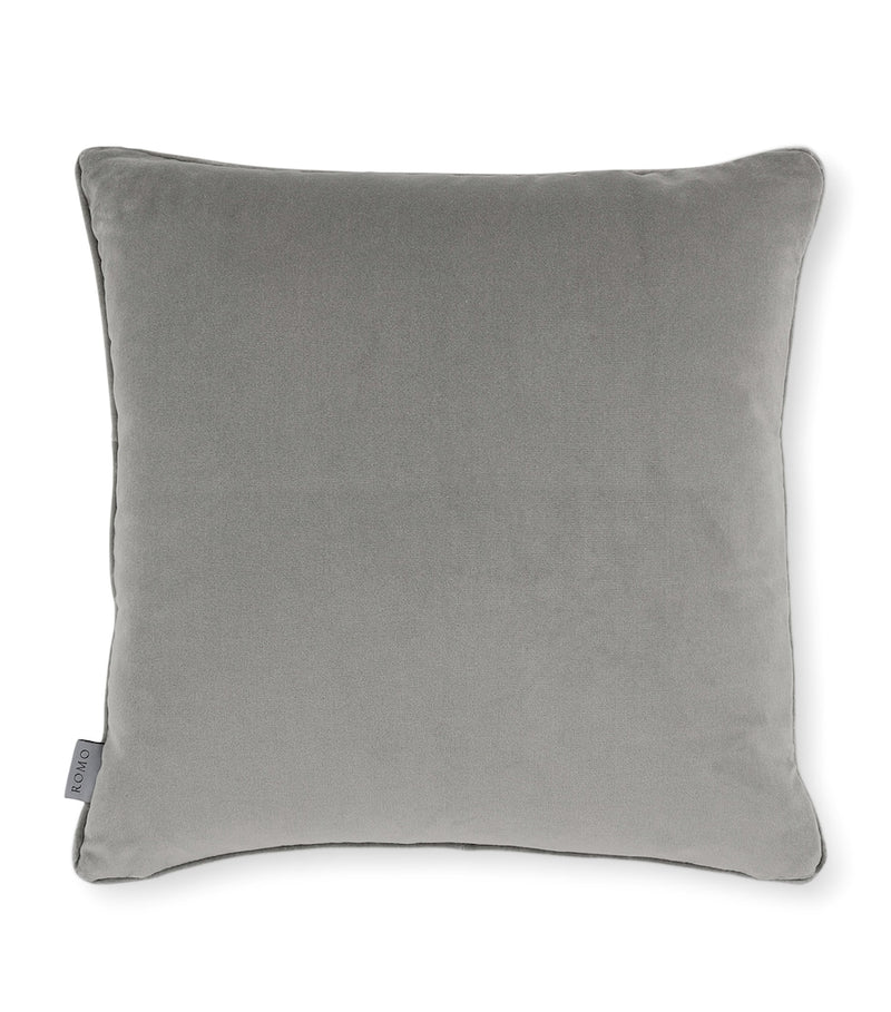 Romo embroidered Chiraco Sorbet cushion 50cm x 50cm, imported from the UK