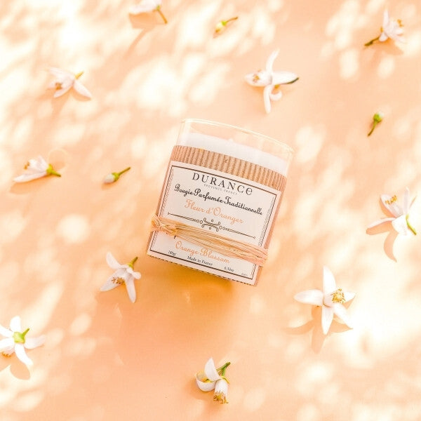 Durance Perfumed Handmade Candle Orange Blossom 180g