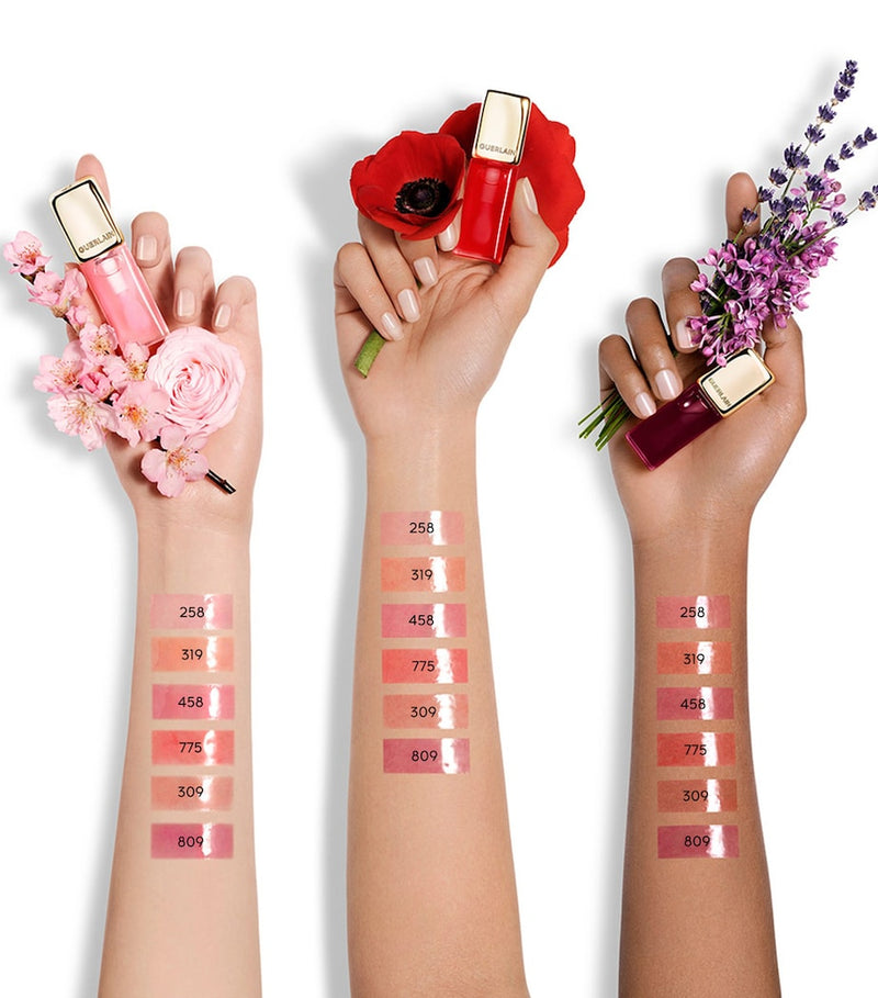 Guerlain KissKiss Bee Glow lip oil, UK version