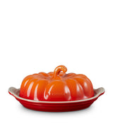 Harrods Le Creuset Stoneware Pumpkin Butter Dish- Buy online at McGrocer